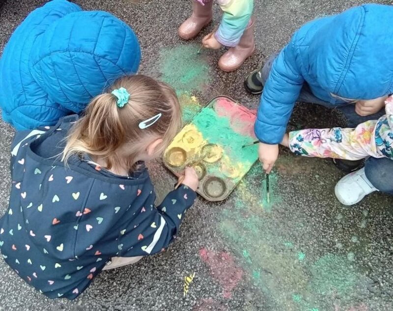 Children playing