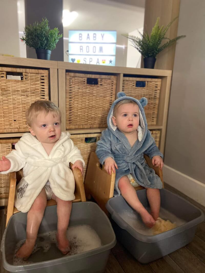 Baby room spa